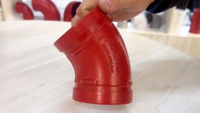 Grooved 45° Elbow